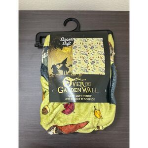 Over The Garden Wall Group Leaves Throw Blanket